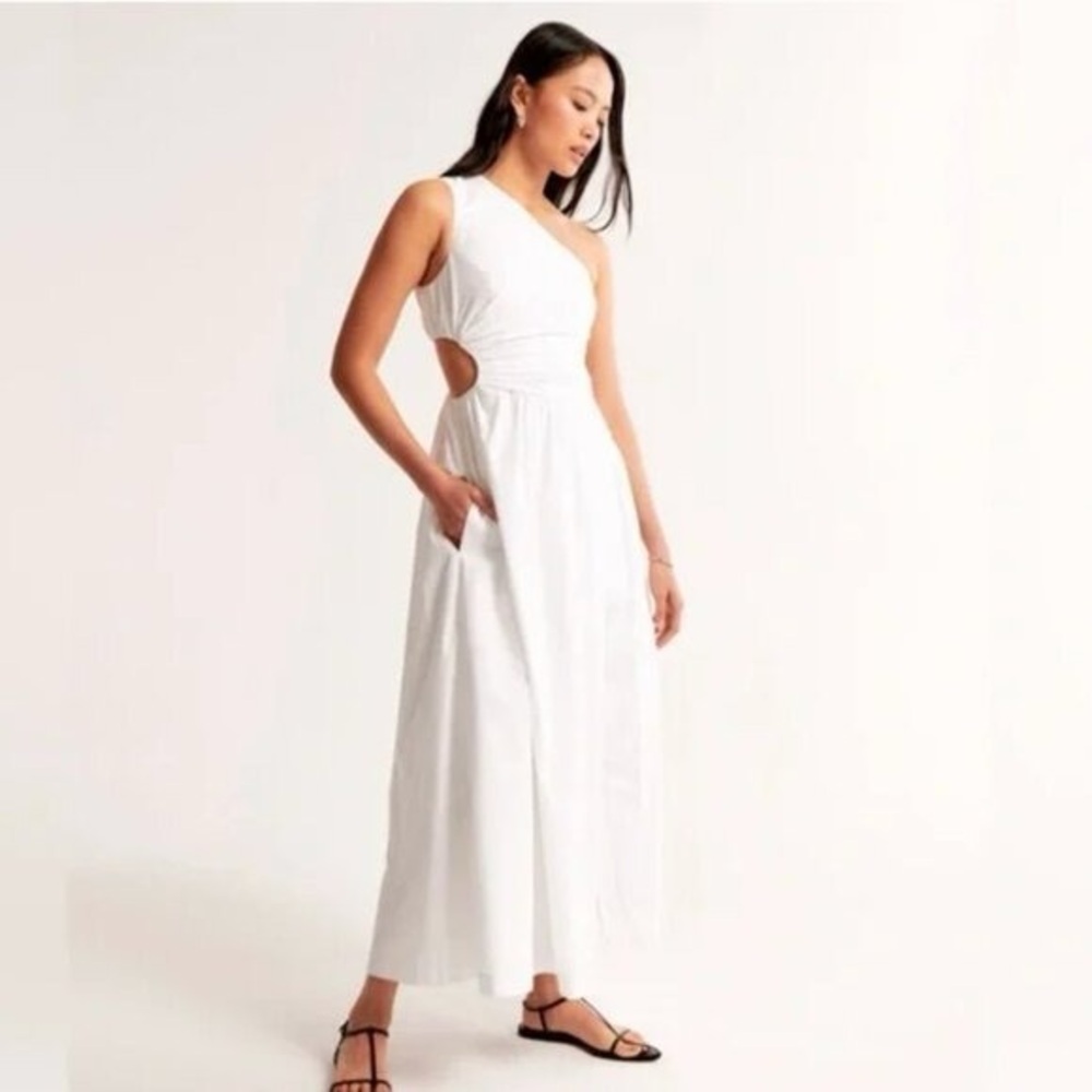 Abercrombie & Fitch Women's Cutout Maxi Dress Size M NWT